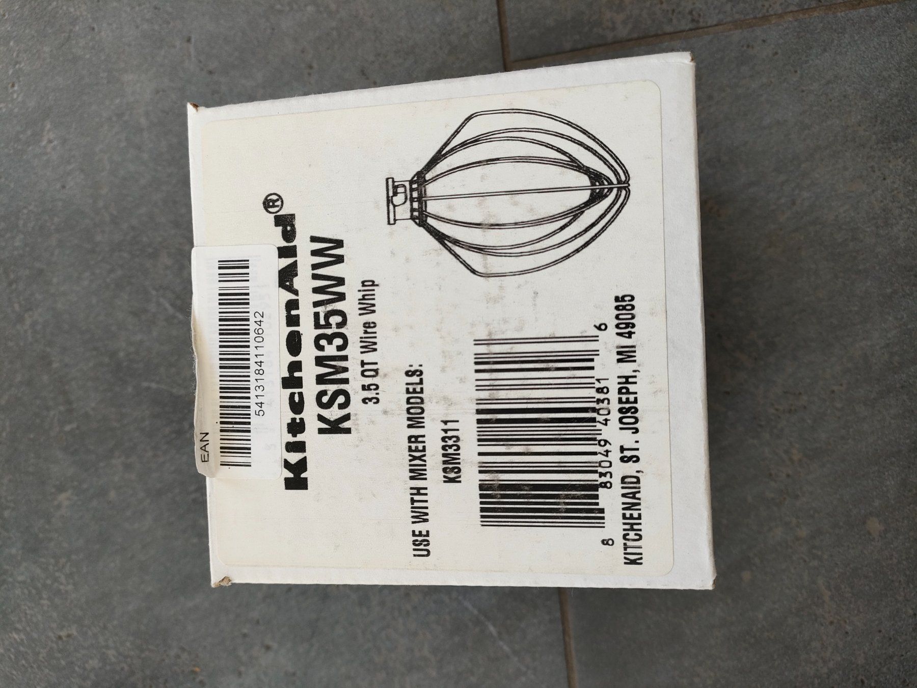 Kitchenaid Elettrodomestici da cucina: KitchenAid KSM35Ww – Nuovo e nell'imballaggio originale da Wil SG venduto da r-tbw6