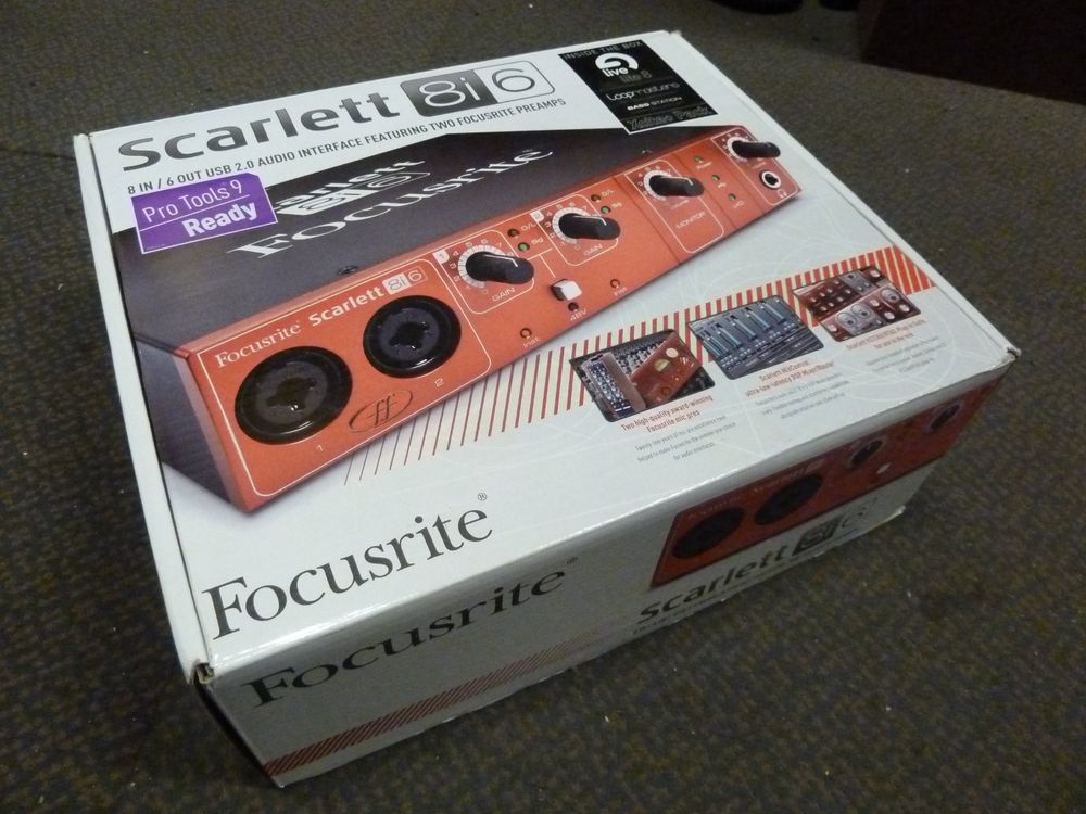 Focusrite Scarlett 8i6 Audio Interface | Kaufen auf Ricardo