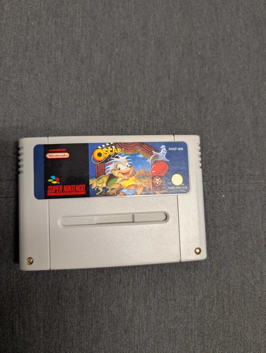 Spiele: Oscar super Nintendo – Gebraucht aus Giubiasco von Ticinerd