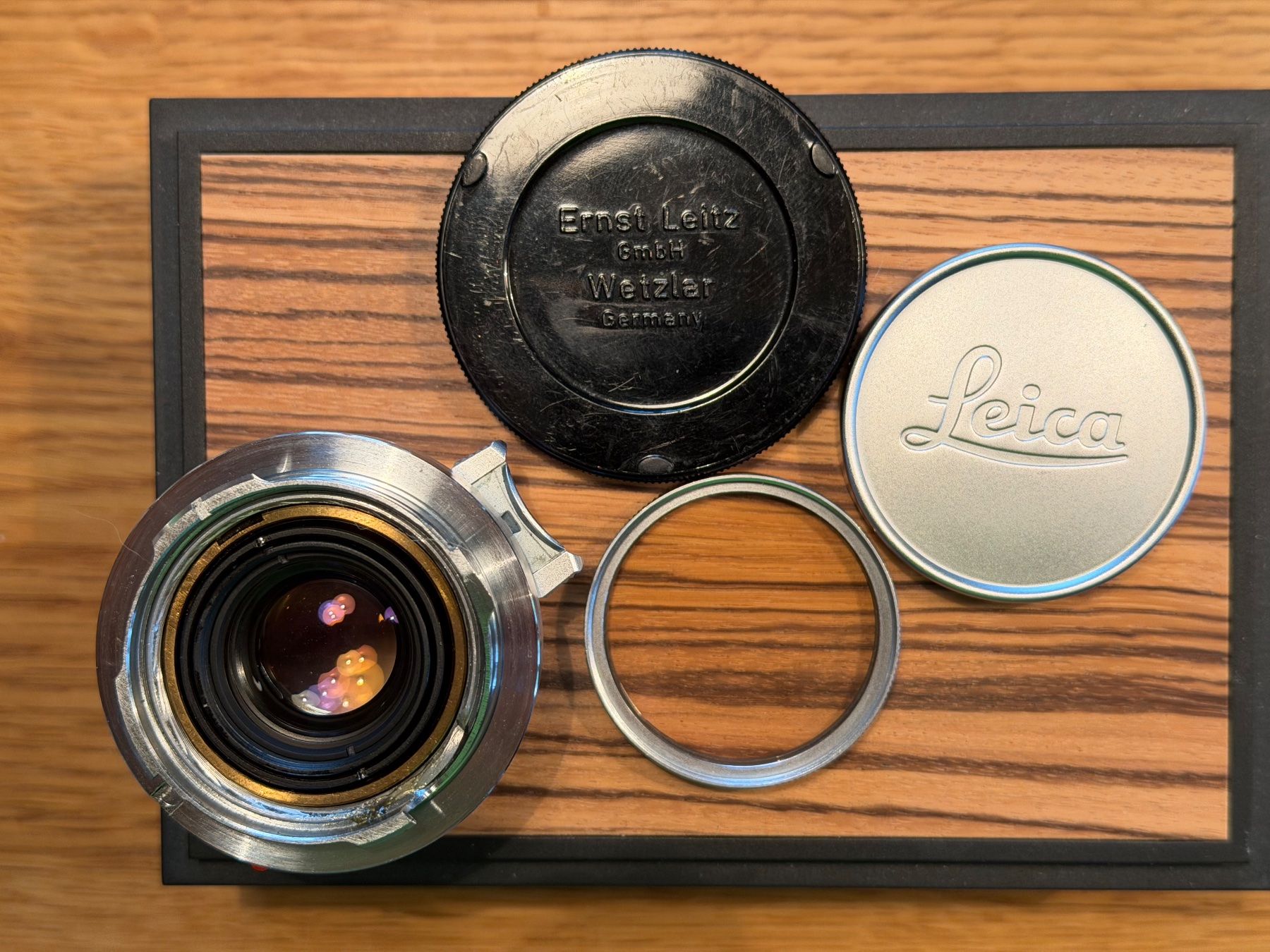 Leica Obiettivi: Leica Summicron-M 35mm 2.0 V1 "eight elements" – Usato da Trimbach venduto da jaeggpa1
