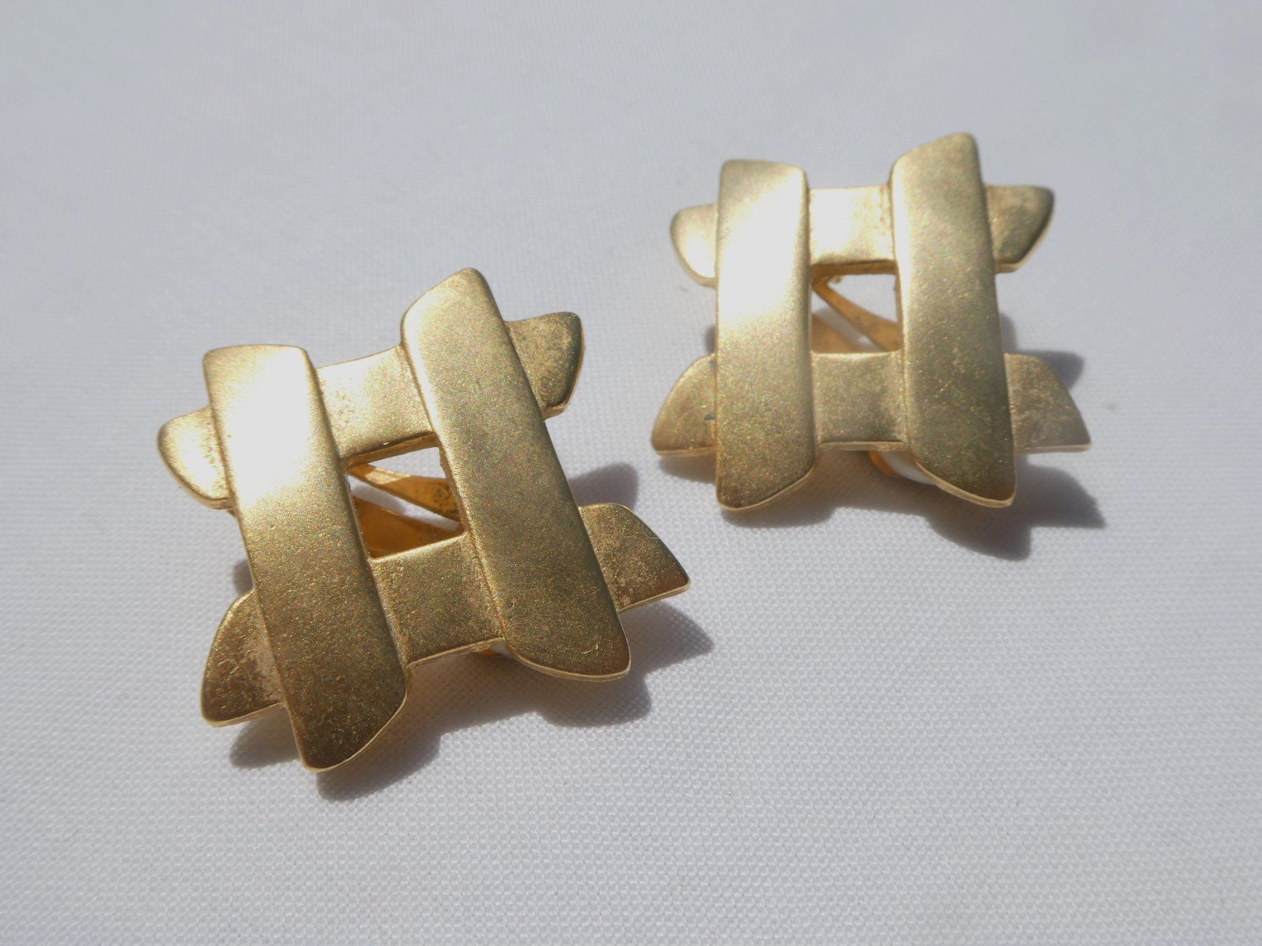 Orecchini pendenti & Orecchini a lobo: Vintage Ohrclips, Modeschmuck – Usato da Gattikon venduto da kaandooh 1