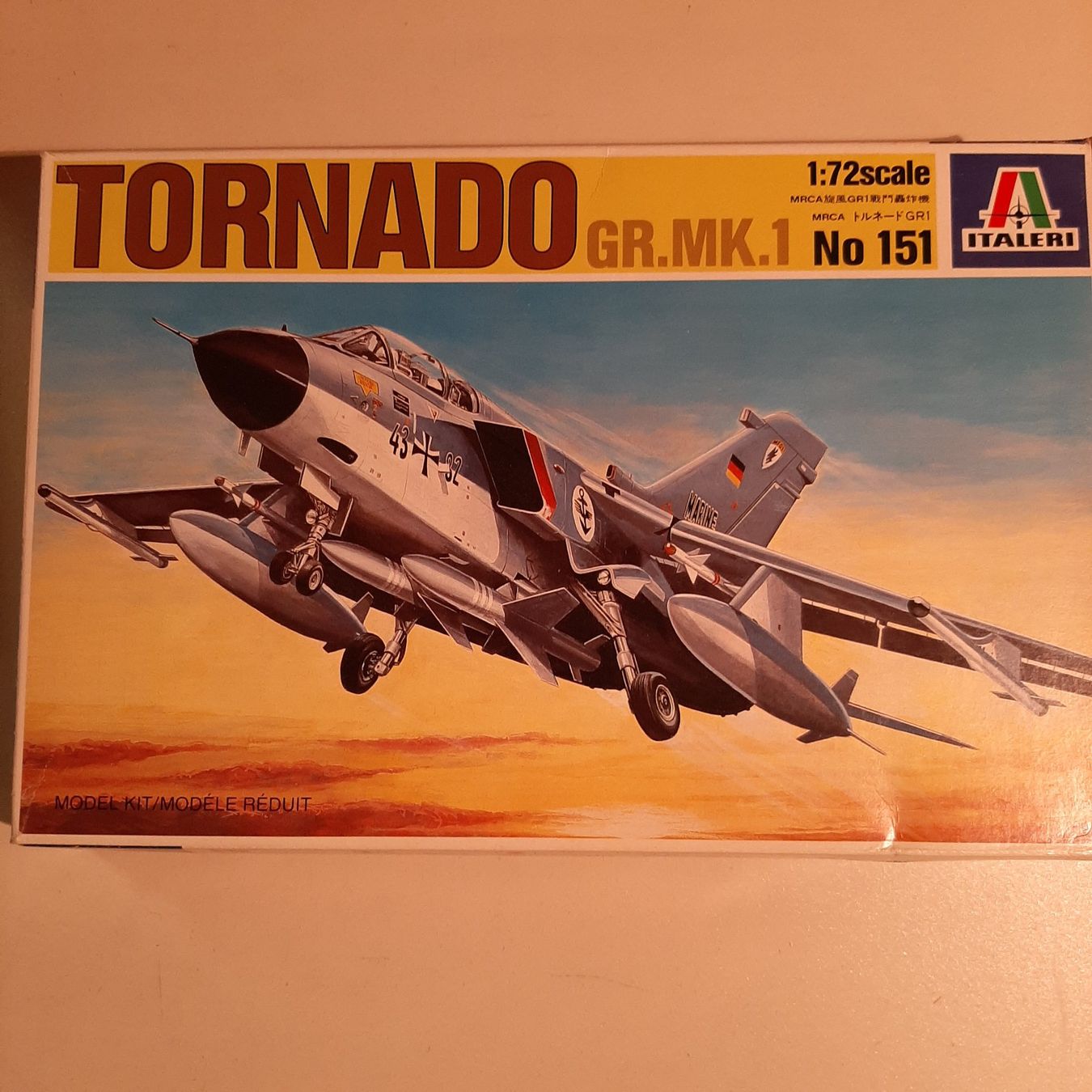 Italeri Kit di modellismo & Modellini statici: 2927 ... Panavia Tornado GR. Mk I ... Italeri 151 – Usato da Bonstetten venduto da Benibanny59