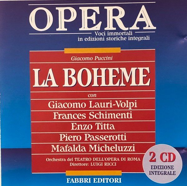 CD: Puccini - La Bohème (Paoletti) – Usato da Grüningen venduto da azulblanco