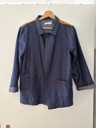 Ethno Jeansjacke von Hindi Bazaar