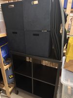 IKEA Kallax  mit Füssen und Einsätze siehe fotos