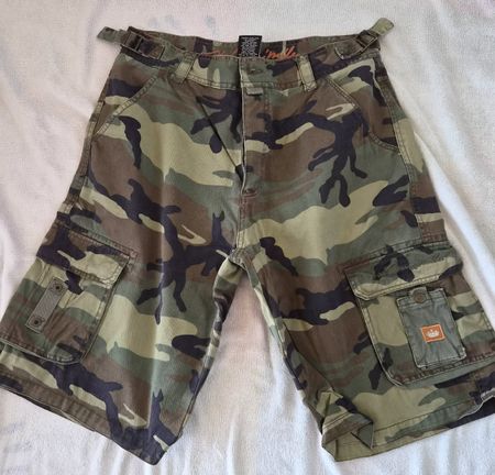 KANI Jeans-Shorts Camouflage – Streetwear / Hip-Hop