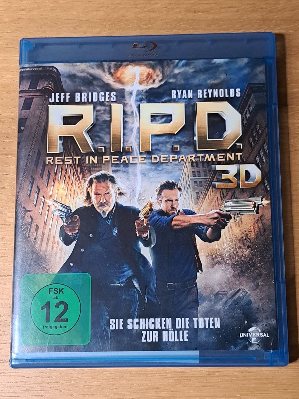 Tutti i DVDs: Blu-ray R.I.P.D. 2-Disc Edition BR + BR3D, Bridges, Reynolds – Usato da Unterseen venduto da Kanica