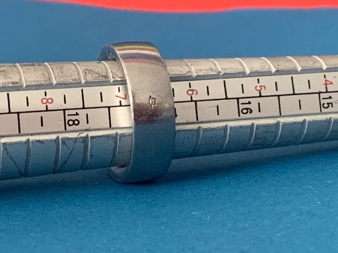 Anelli: Edelstahlring blue stone(54) – Usato da Dittingen venduto da Bijoubelle 7