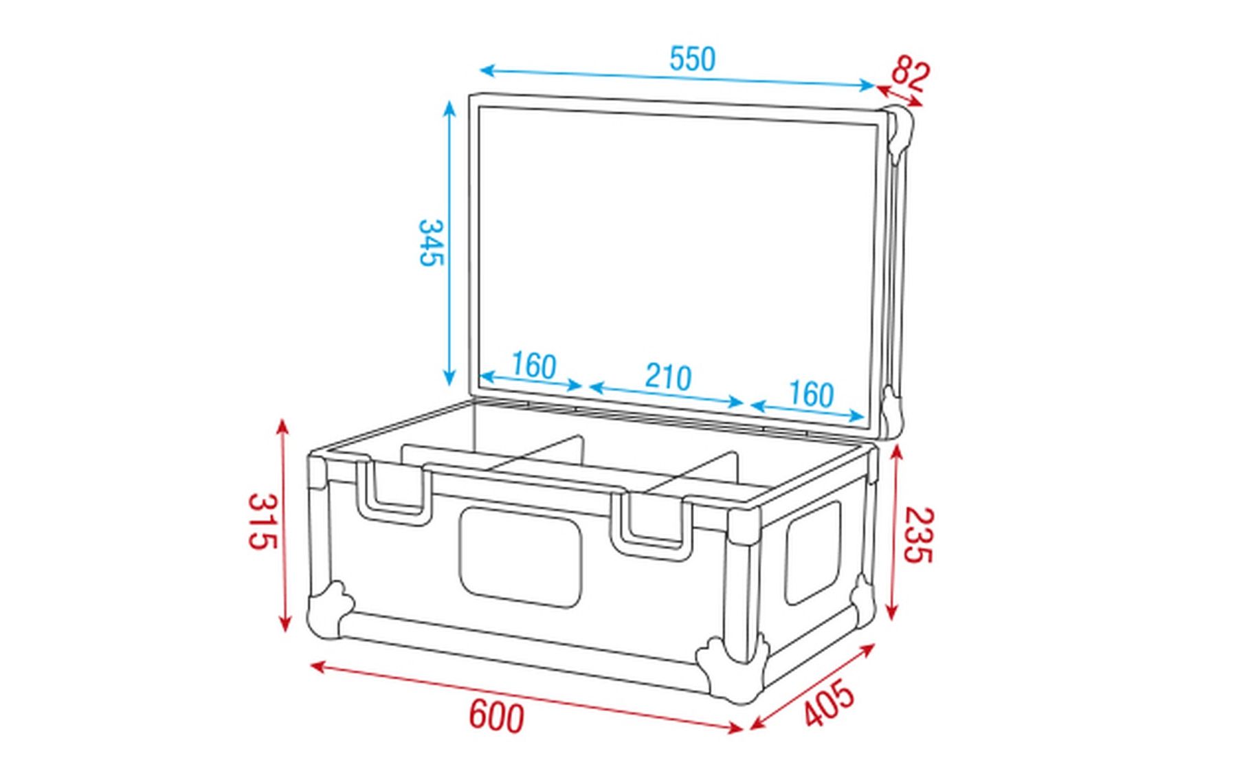 Borse & Valigie: SHOWGEAR Stack Case 1 – Nuovo e nell'imballaggio originale da Däniken SO venduto da Profog1 4