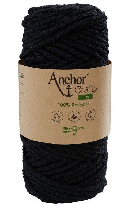 Lana: Anchor Crafty Garn, 100% Recycelt, Macramee, Stricken, Häkel – Nuovo (secondo la descrizione) da Rüegsau venduto da Tausendfreund