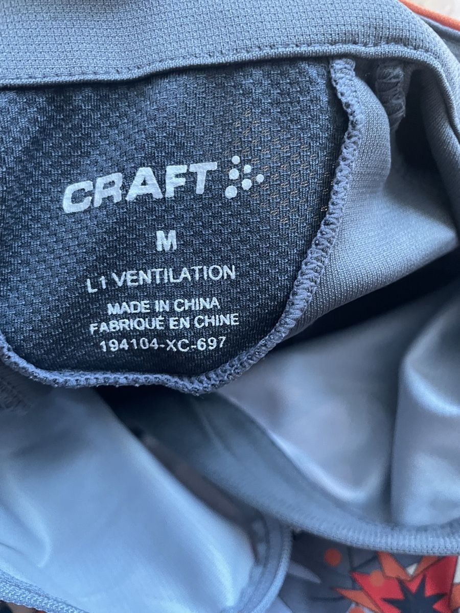 Craft Canottiere & Pantaloni: Craft Radtrikot Gr. M mit Affen-Print – Usato da Bern venduto da brup 4