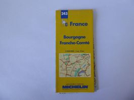 Michelin Strassenkarte France Bourgogne