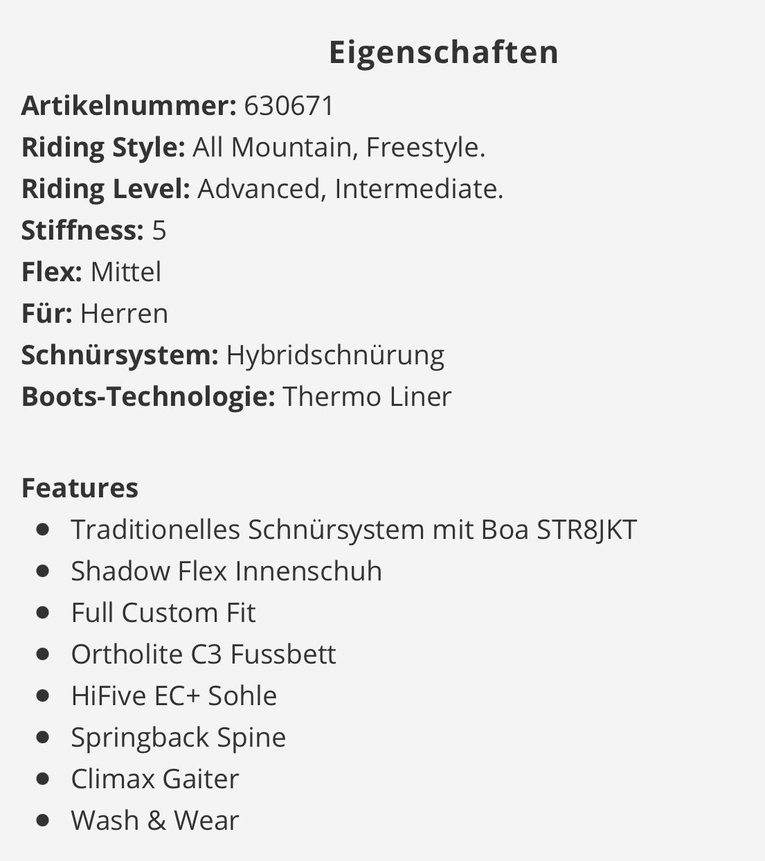 Salomon Scarpe da uomo: Salomon Snowboard Boots – Nuovo (secondo la descrizione) da Münsingen venduto da ThE_NoRtH_FaCe 6