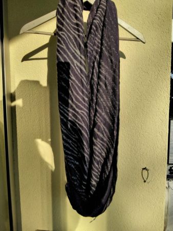 WARMER SCHLAUCH SCHAL VIOLETT
