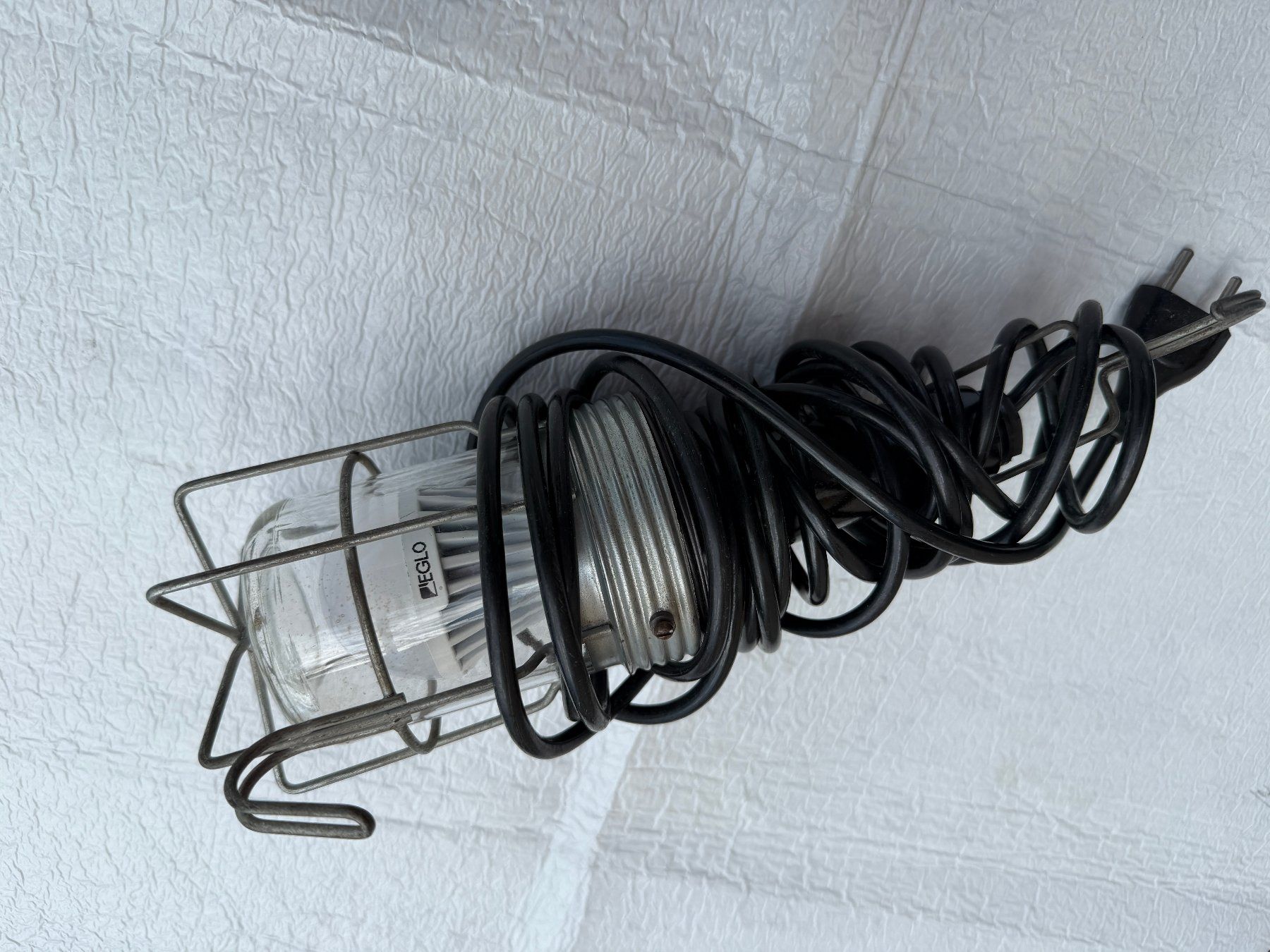 Lampade: Handlampe / Kellerlampe mit Gitterkorb, Glas – Usato da Triesenberg venduto da mog.li 1