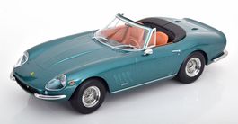 FERRARI 250 GTB/4 NART SPYDER 1967 GRÜNMETALLIC 1:18 KK-SCAL