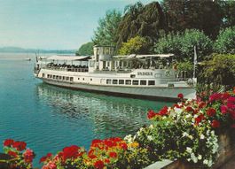 Zug ZG ehemaliges Dampfschiff Rigi an Schifflände sehr gut e