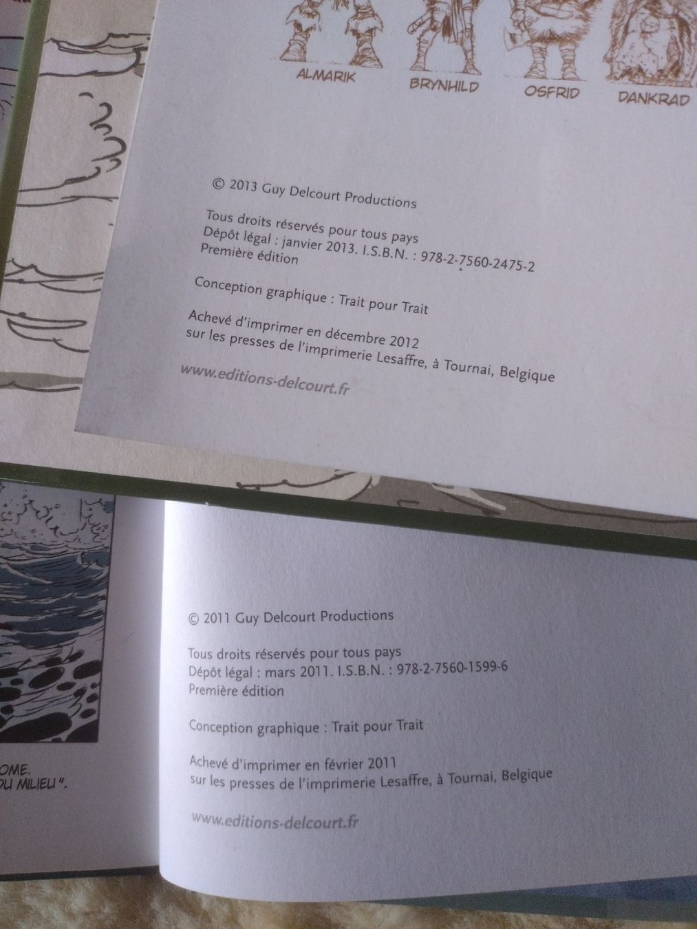 Fumetti: Aslak T1+T2 EO + ex Libris – Usato da Farvagny-le-Grand venduto da LaCaverne 6