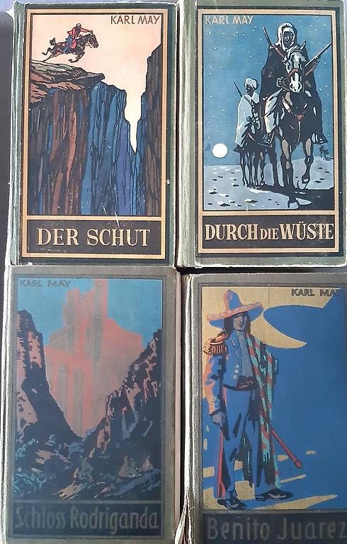 Libri: Alte Karl May Bücher  – Usato da Schaan venduto da jud_59jg 2