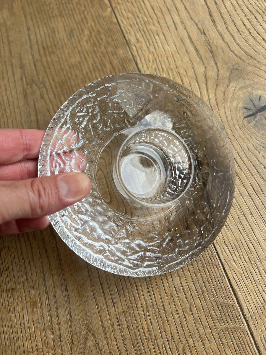 Portacandele: Orrefors Discus Glas-Votivkerzenhalter – Usato da Uerikon venduto da Saffagirl 2