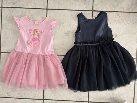 2 x Kinderkleider, partykleid gr. 92 