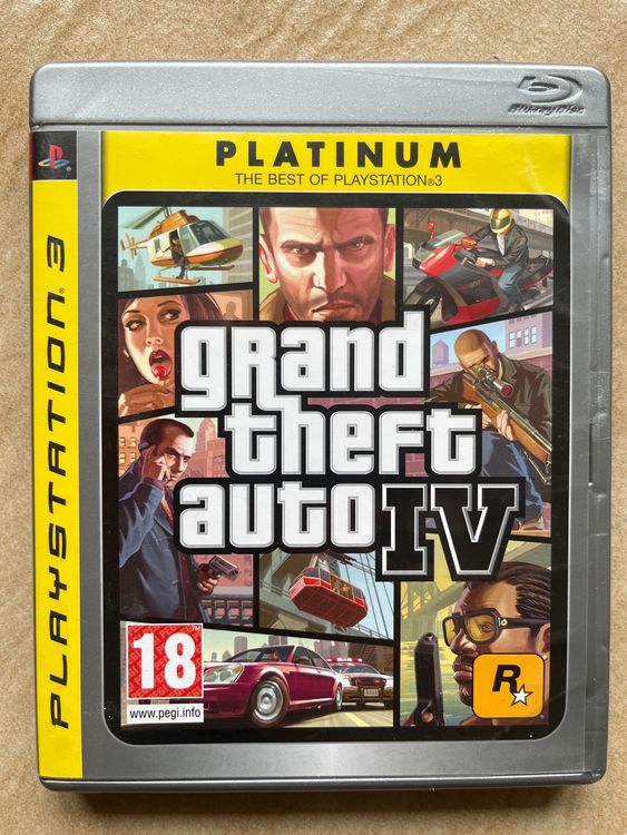 Jeu Xbox 360 Grand Theft Auto IV Classics - Version PAL Néerlandaise Avec VF - Complet En Boîte