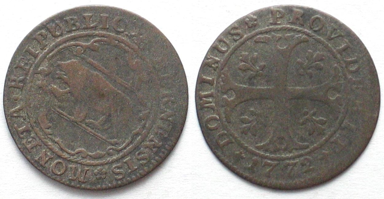 Tutti le monete: BERN Halbbatzen 1772 Billon RAR! – Usato da Riehen venduto da sesambestcoins2004