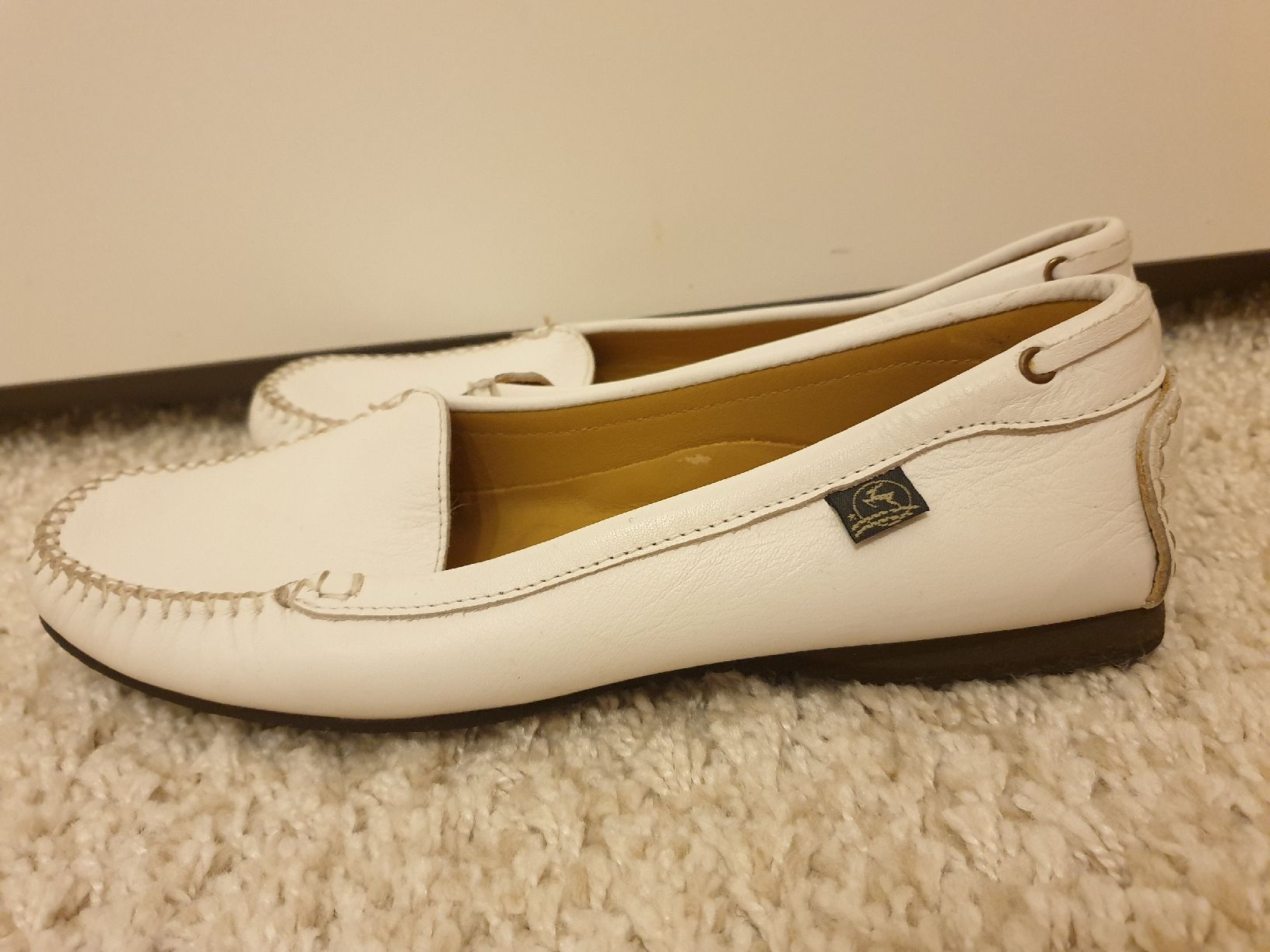 Scarpe da donna: Mocassins neufs, 37, cuir blanc – Nuovo e nell'imballaggio originale da Neuchâtel venduto da Verenas12 1