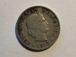 1 Pièce 5 CTS 1913