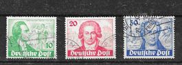 BERLIN WEST DEUTSCHE POST SATZ J. WOLFGANG GOETHE 1949