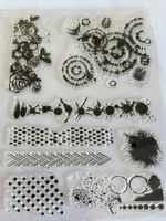 Neues Set Motivstempel 14x18 cm NEU