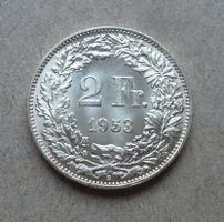 ++ 2.- Franken 1953, Top Erhaltung