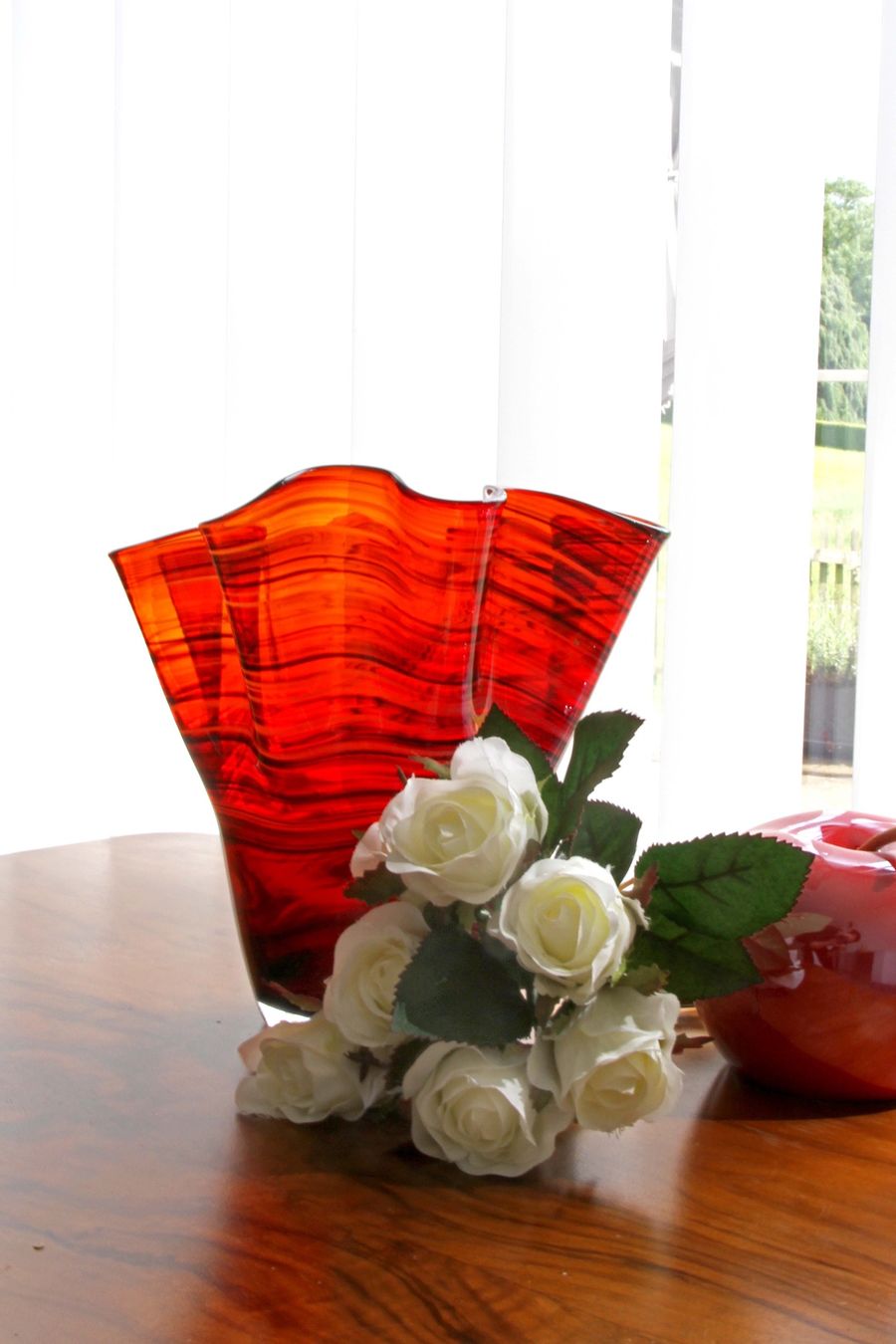 Murano Figuren: grosse Murano Vase "Fazzoletto" - Glasdesign ev. Venini? – Gebraucht aus Merlischachen von sammlerstueck 3