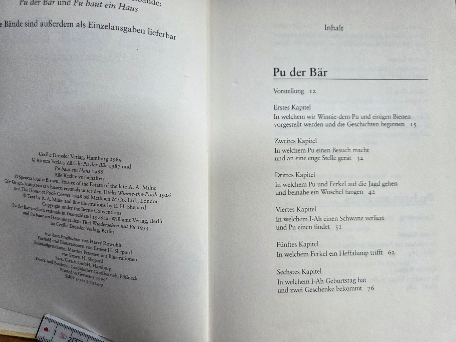 Livres: Buch: Pu der Bär Gesamtausgabe – D'occasion à St. Gallen par Razoon77 4