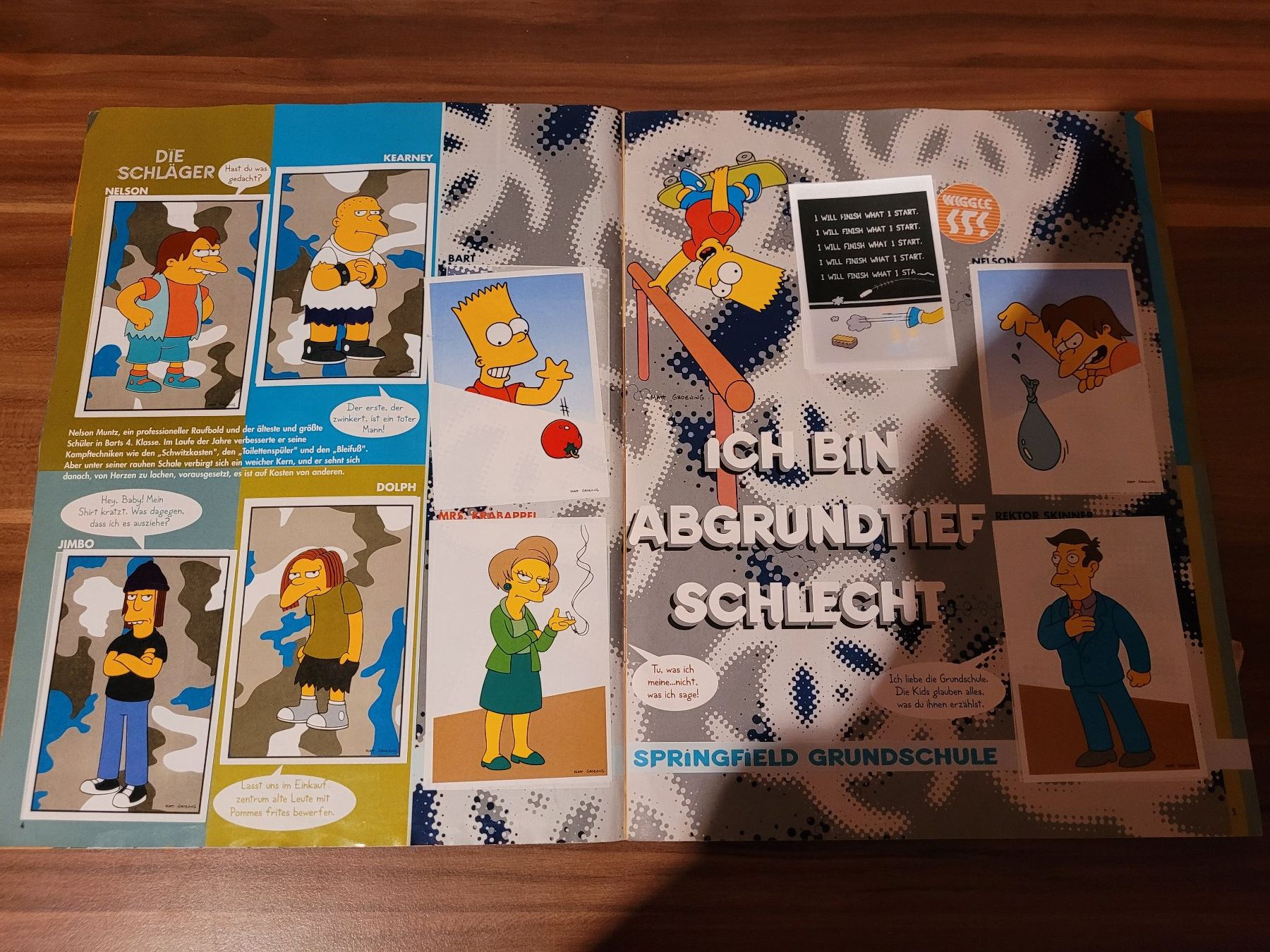Fumetti: The Simpson - Springfield Sticker Collection II – Usato da Beinwil (Freiamt) venduto da Tourigny 1