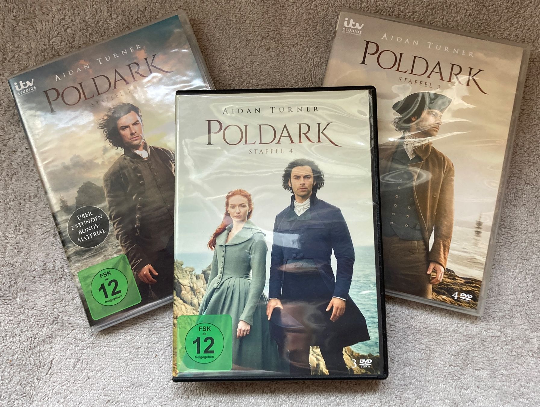 Tutti i DVDs: Poldark - Staffeln 1-2 +4 – Usato da Wolfhausen venduto da uchuva26