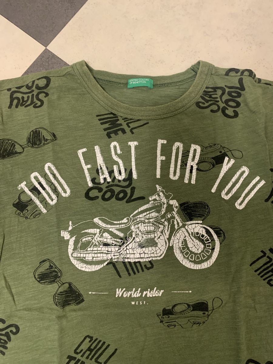 Benetton Camicie, T-shirt & Polo: Zwei Shirts – Usato da Luzern venduto da Boudin03 1