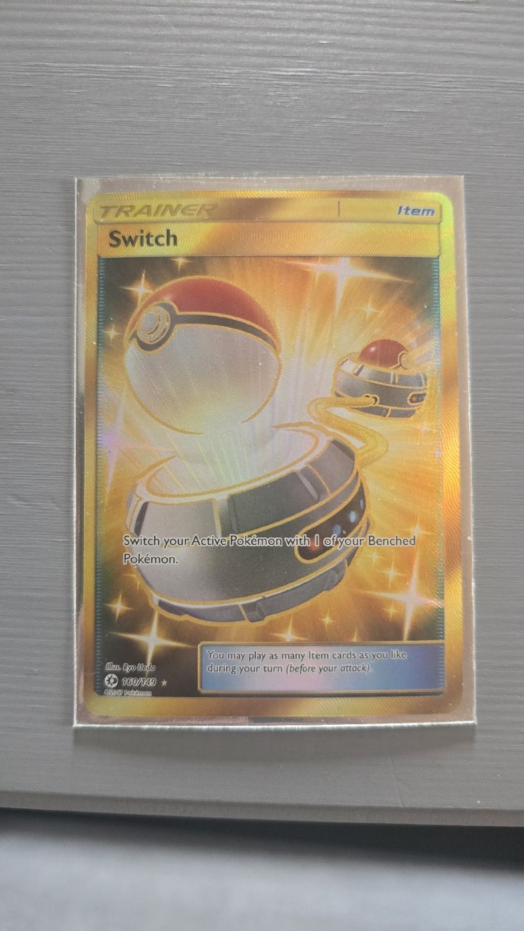 Pokémon Cartes à collectionner: Pokemon Karte Switch Item Trainer Goldcard – D'occasion à Wohlen AG par jan_9l9q