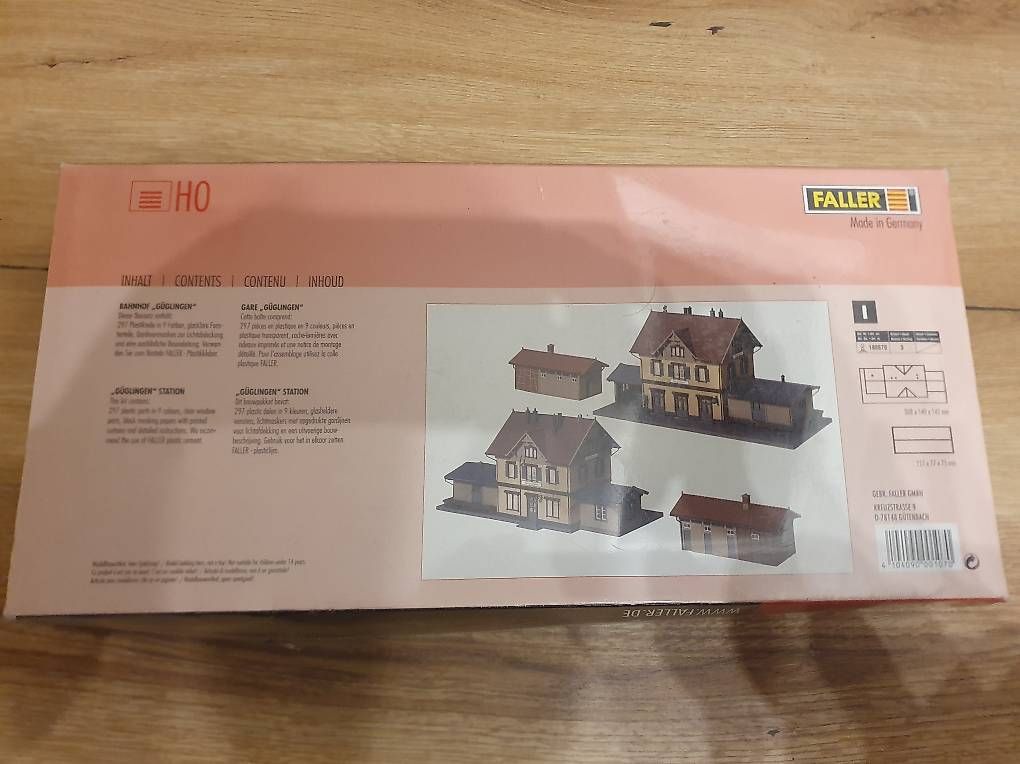 Faller Kit di modellismo & Modellini statici: Bausatz Bahnhof Güglingen Faller – Usato da Rüegsauschachen venduto da Ctba82 2