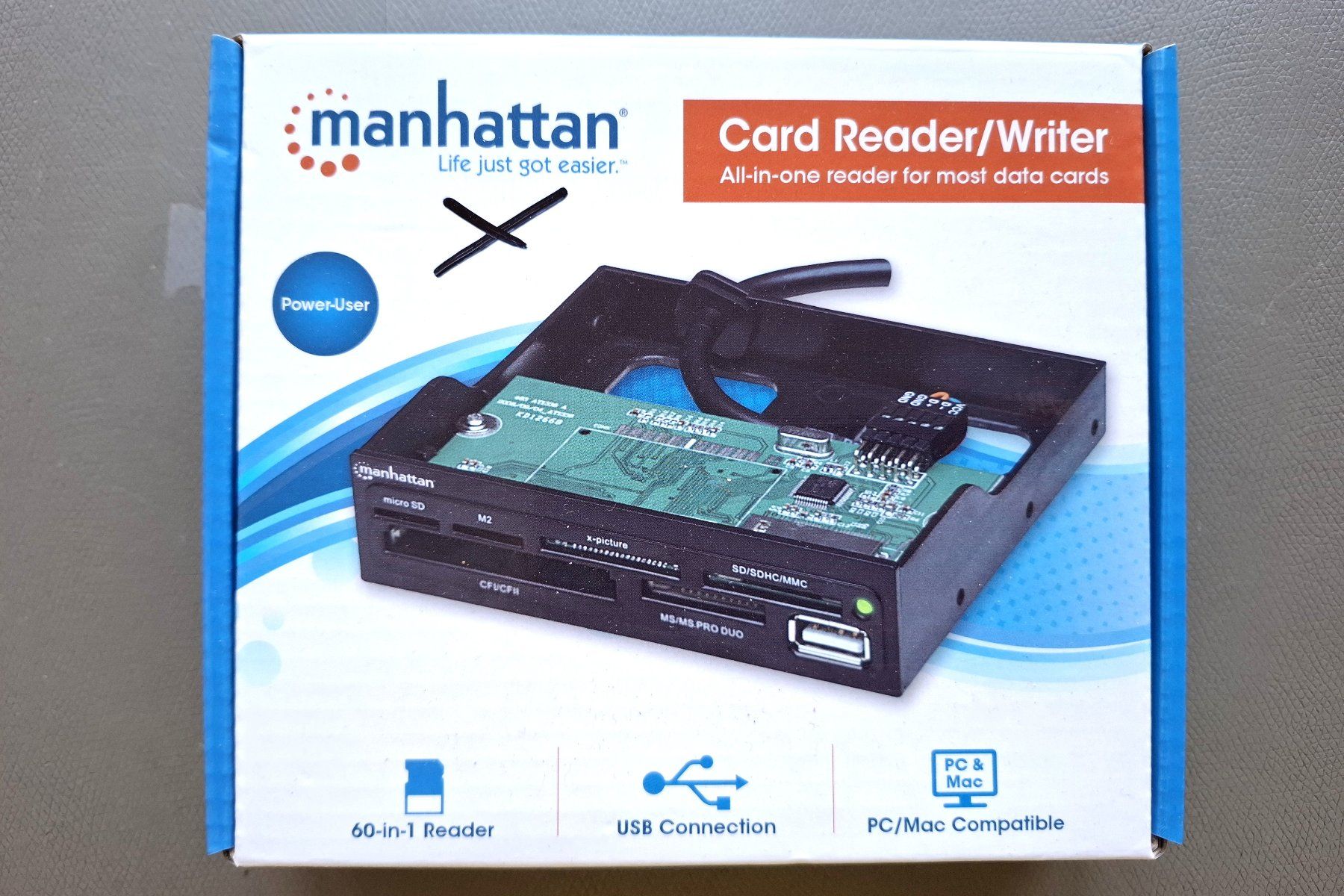 Lettori di schede: Card Reader/Writer von manhattan – Usato da Marthalen venduto da cay2mar