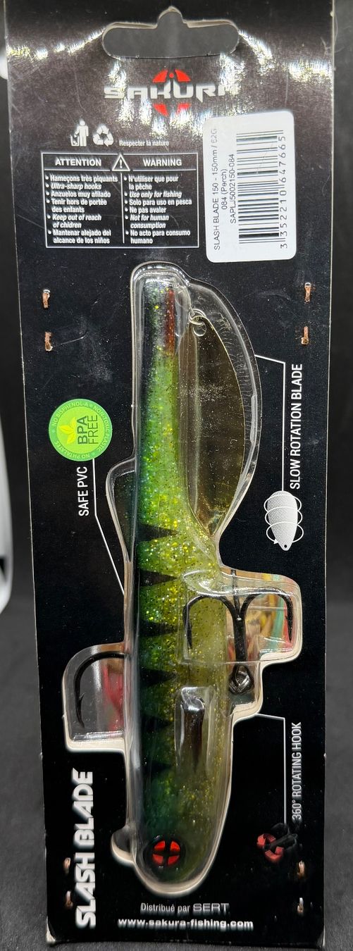 Esche: Sakura Slash Blade 15 cm - Perch – Nuovo e nell'imballaggio originale da Widnau venduto da Fishingtackle_Oggy 2