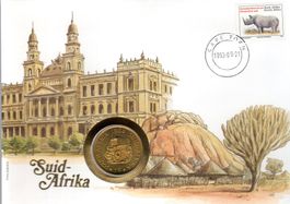 MÜNZBRIEF SÜDAFRIKA 1993 ERHALT SIEHE SCAN