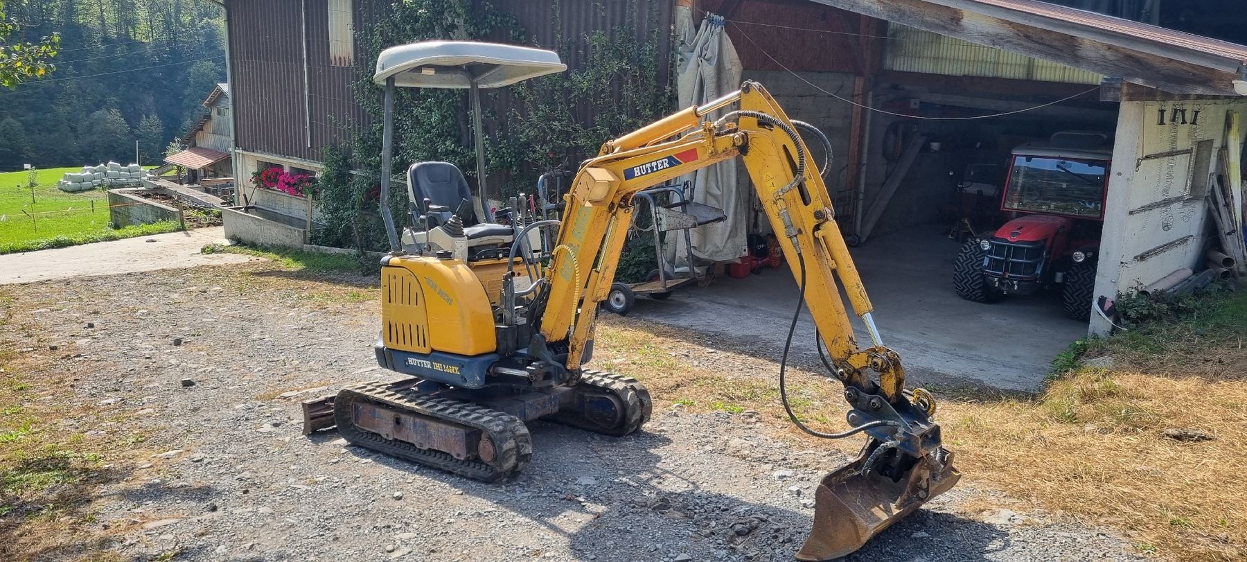 Hutter Excavateurs: Minibagger Hutter IHI 16NX 3377 h – D'occasion à Muotathal par RSK5 1