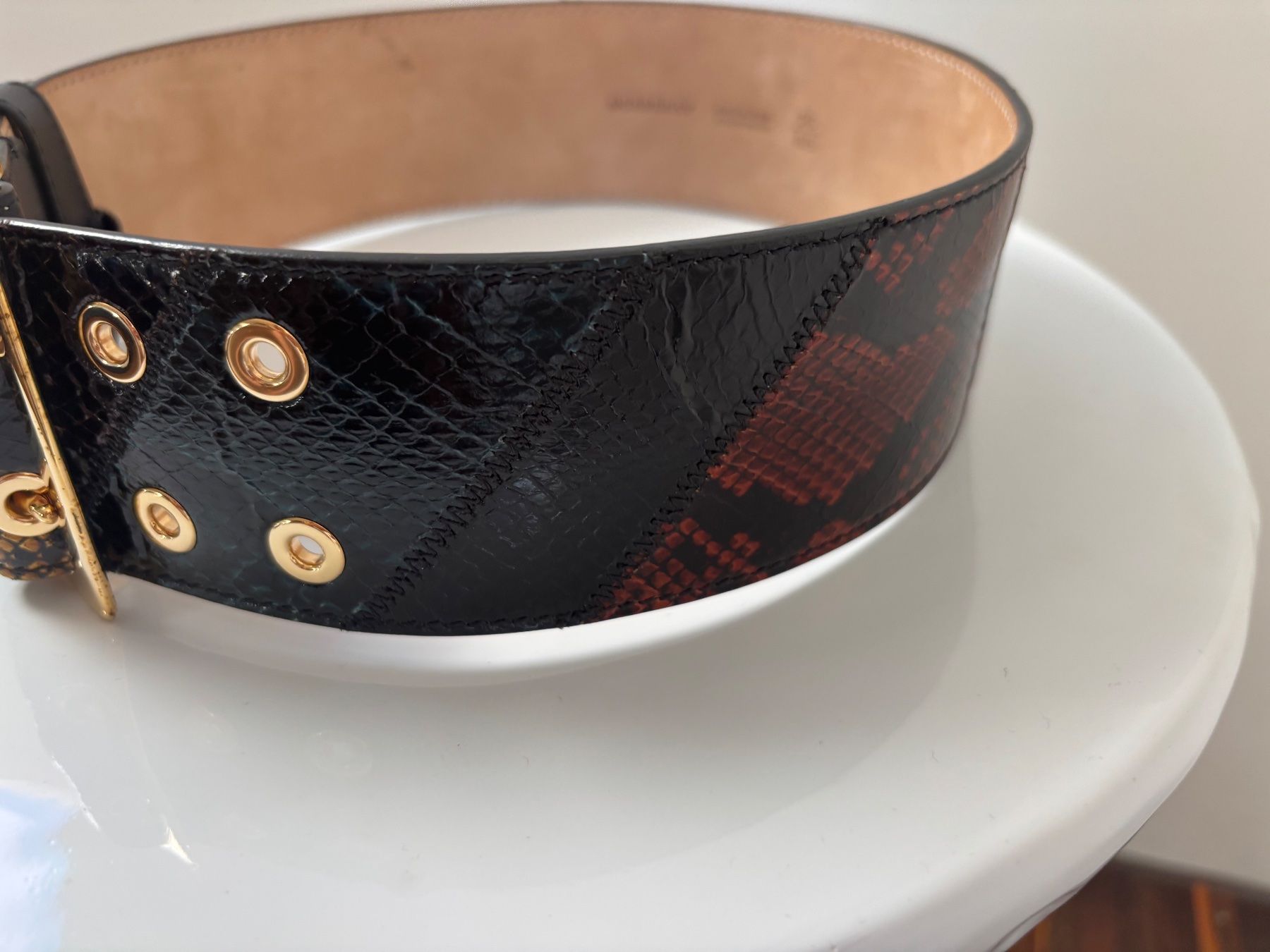 Burberry Cinture: BURBERRY Taliengürtel Snakeskin  65/26 – Usato da Herrliberg venduto da mayfi 5