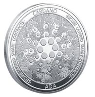 Cardano Ada Krypto Münze, Sammlermünze (Ø38mm)