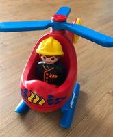 Playmobil 123 Feuerwehr Hubschrauber Helikopter