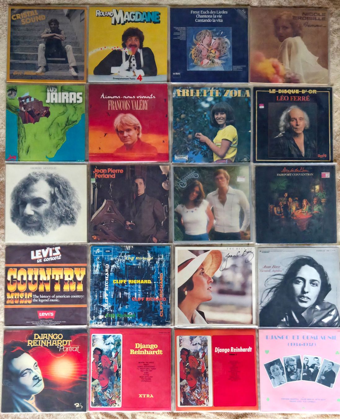 Schallplatten: Lot de 96 Albums LP – Gebraucht aus Peseux von Black-Falcon