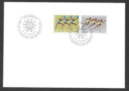 Sonderbrief S. 944 Fête Fédérale Gymnastique Genéve 1978