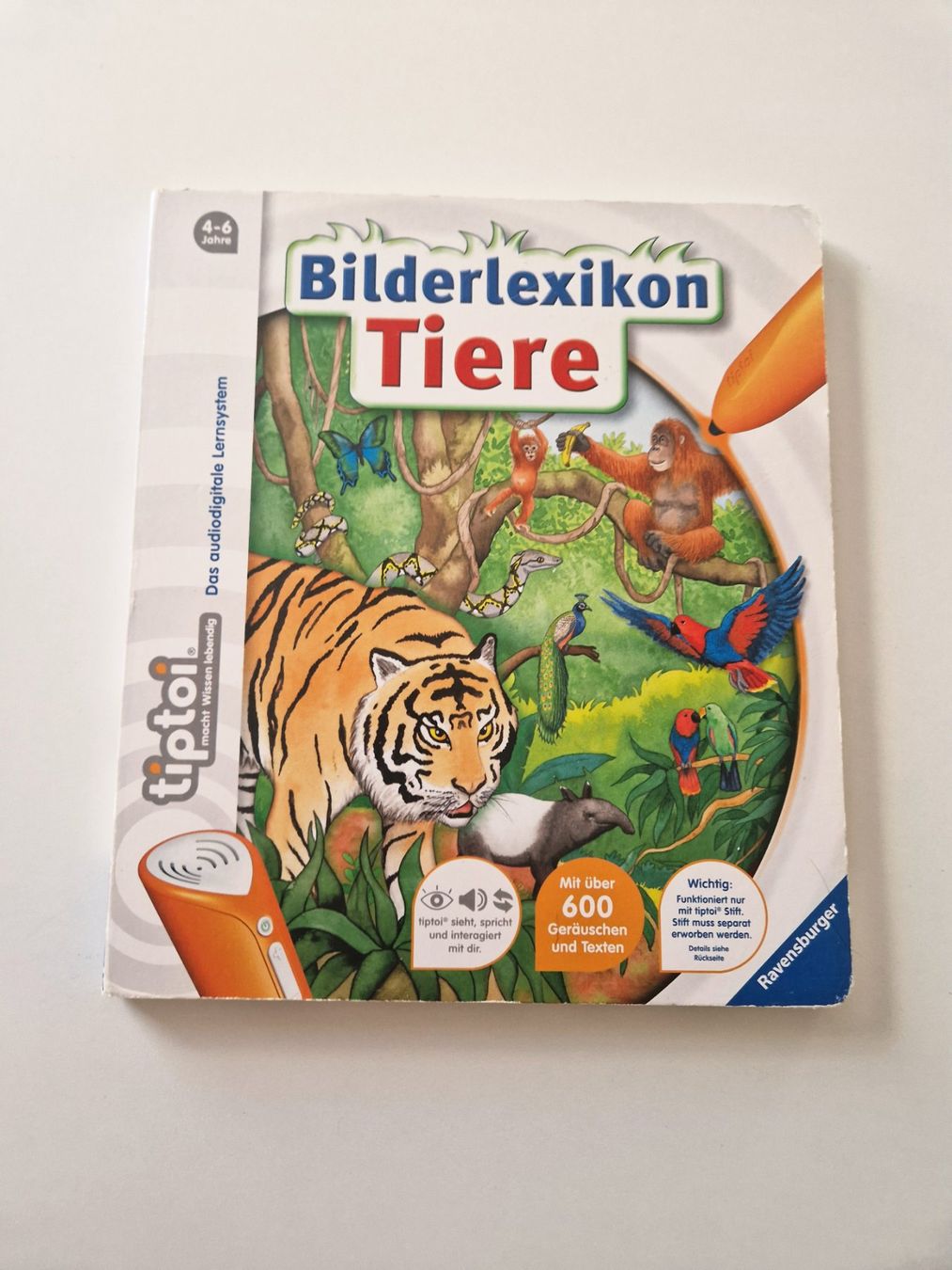 Tiptoi Spiele: tiptoi Bilderlexikon Tiere – Gebraucht aus Stüsslingen von white_angel86