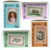 Briefmarken Berühmte Briefmarken. Falklandinseln